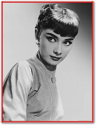 Audrey Hepburn - Portrait von HERO