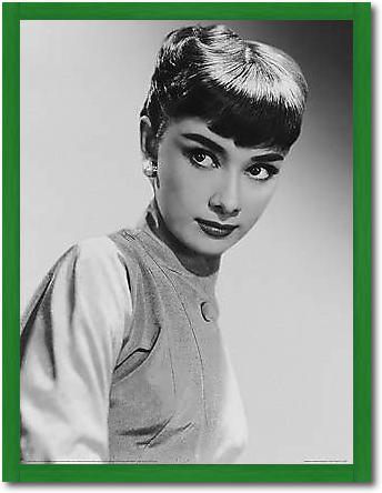 Audrey Hepburn - Portrait von HERO