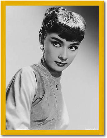 Audrey Hepburn - Portrait von HERO