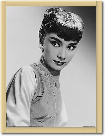 Audrey Hepburn - Portrait von HERO