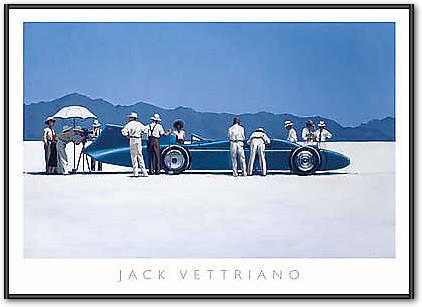 Bluebird at Bonneville von VETTRIANO,JACK