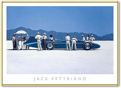 Bluebird at Bonneville von VETTRIANO,JACK