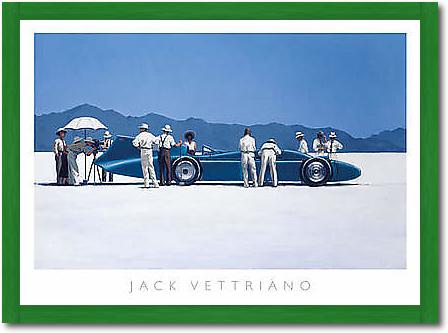 Bluebird at Bonneville von VETTRIANO,JACK