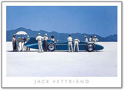 Bluebird at Bonneville von VETTRIANO,JACK