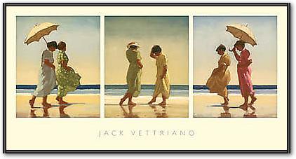 Summer Days - Triptych von VETTRIANO,JACK