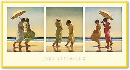 Summer Days - Triptych von VETTRIANO,JACK