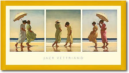 Summer Days - Triptych von VETTRIANO,JACK