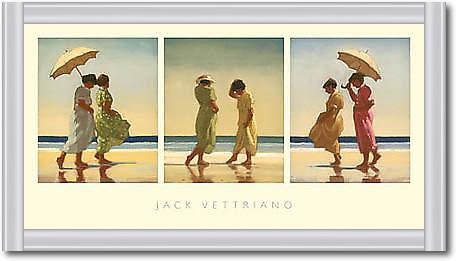 Summer Days - Triptych von VETTRIANO,JACK