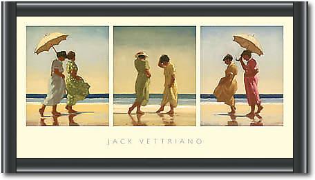 Summer Days - Triptych von VETTRIANO,JACK