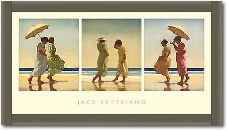 Summer Days - Triptych von VETTRIANO,JACK