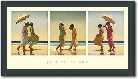 Summer Days - Triptych von VETTRIANO,JACK