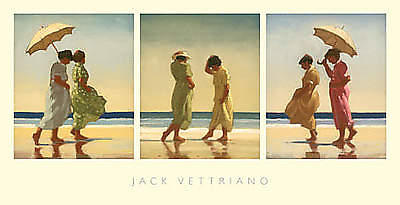 Summer Days - Triptych von VETTRIANO,JACK