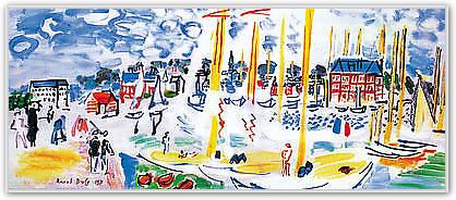 Dimanche a Deauville von DUFY,RAOUL