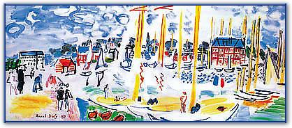 Dimanche a Deauville von DUFY,RAOUL