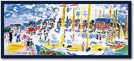 Dimanche a Deauville von DUFY,RAOUL