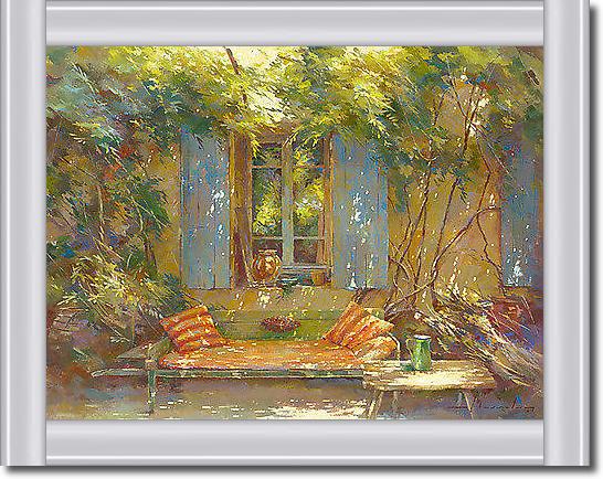 Sieste au sabot rouge von Johan Messely