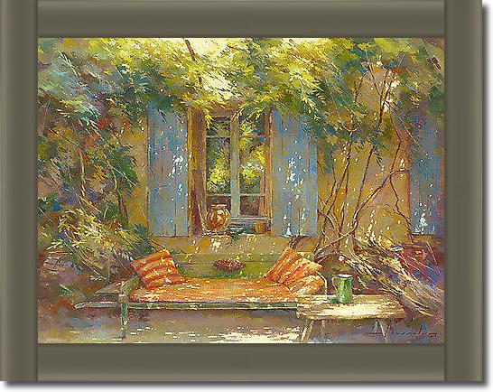 Sieste au sabot rouge von Johan Messely