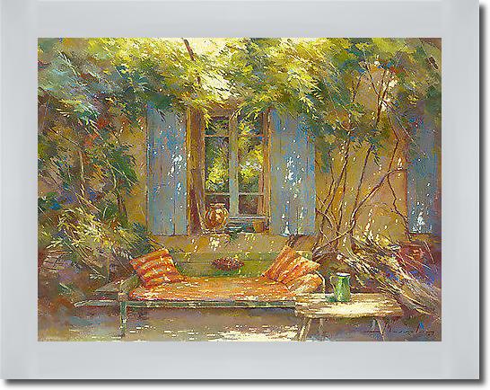 Sieste au sabot rouge von Johan Messely