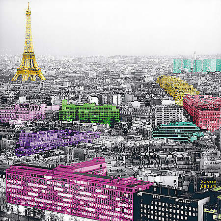 Eiffel Colours von Anne Valverde