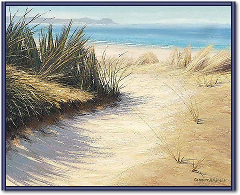 Pathway to the Beach von Caroline Atkinson