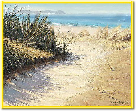 Pathway to the Beach von Caroline Atkinson