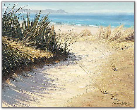 Pathway to the Beach von Caroline Atkinson