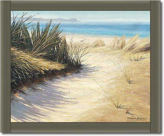 Pathway to the Beach von Caroline Atkinson