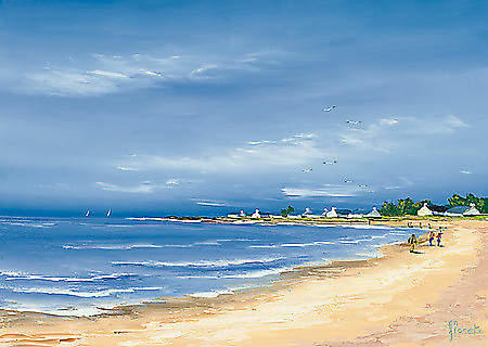 Promenade sur la baie von Flanet, Frédéric