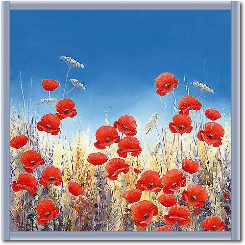 Dancing Poppies von Mayes, Hilary