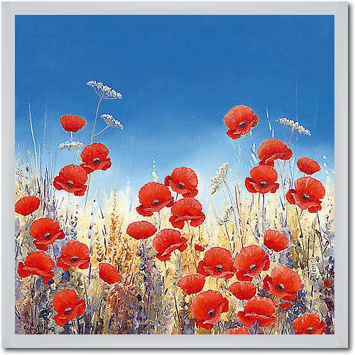 Dancing Poppies von Mayes, Hilary