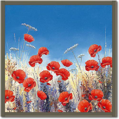 Poppy Meadow I von Mayes, Hilary