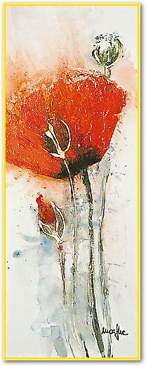 Mohnblumen II von Marthe, 