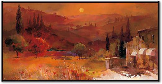 Romantic Tuscany II von Willem Haenraets