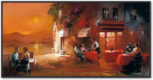 Dinner for Two I von Willem Haenraets