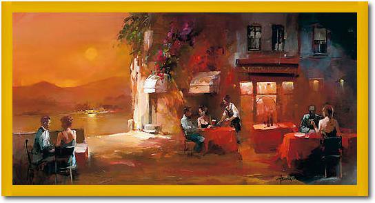 Dinner for Two I von Willem Haenraets