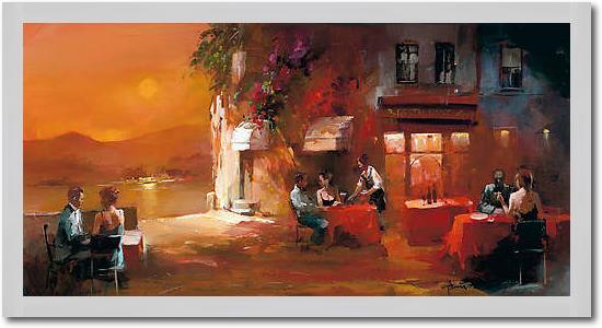 Dinner for Two I von Willem Haenraets