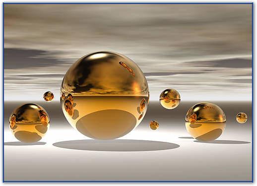 Golden Bowl II von Peter Hillert