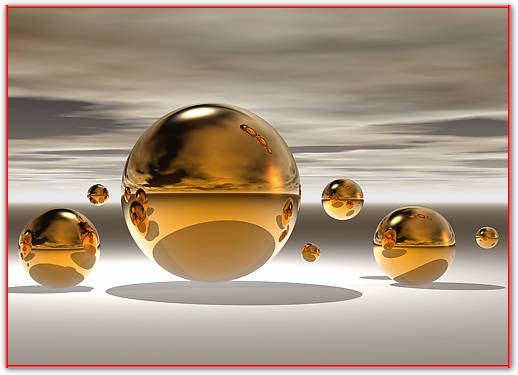 Golden Bowl II von Peter Hillert