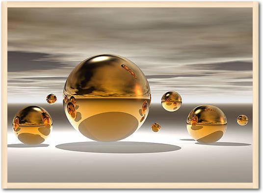 Golden Bowl II von Peter Hillert