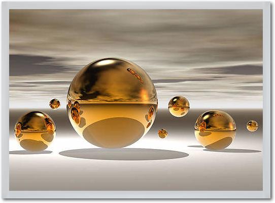 Golden Bowl II von Peter Hillert