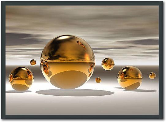 Golden Bowl II von Peter Hillert