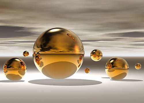 Golden Bowl II von Peter Hillert