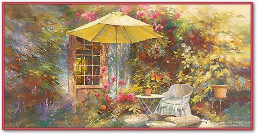 La terrasse de Marie von Johan Messely