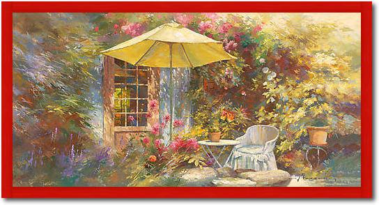 La terrasse de Marie von Johan Messely