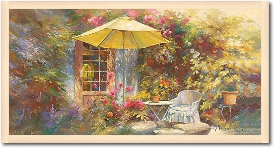 La terrasse de Marie von Johan Messely