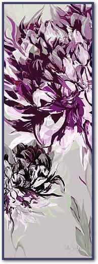 Purple Allure I von Sally Scaffardi