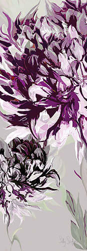 Purple Allure I von Sally Scaffardi