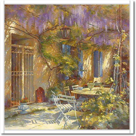 A la table de Michèle von Johan Messely