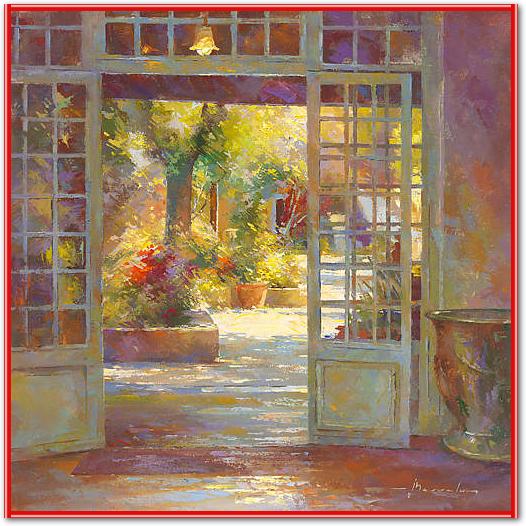 Au jardin des antiquaires von Johan Messely