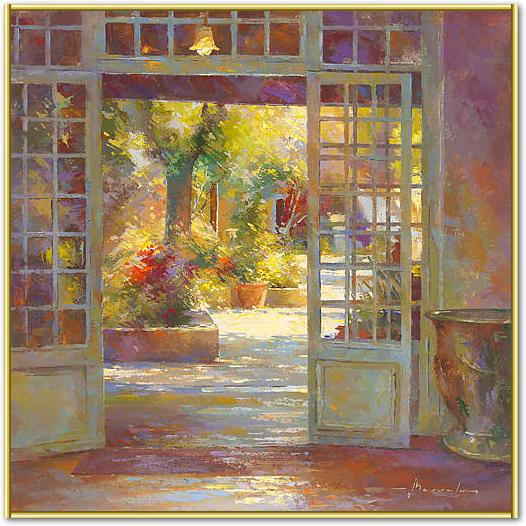 Au jardin des antiquaires von Johan Messely